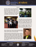 Teaching All Nations Prayer Letter:  Dozens of Countries Influenced