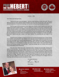 Brian Hebert Prayer Letter:  Working in North Carolina