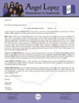 Angel Lopez Prayer Letter:  Pastoring From Prison
