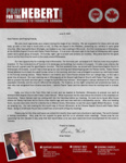 Brian Hebert Prayer Letter:  Deputation in the Land o' Lakes