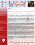 Paul Sock Prayer Letter:  Summer Fire