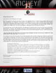 Andy Richey Prayer Letter:  Hitting the Ground Running