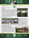 Charles Osgood Prayer Letter:  Building and Growing!