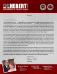 Brian Hebert Prayer Letter:  Do You Really See?