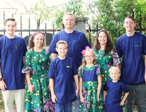 Mark and Sabrina Holmes Prayer Letter:  Blessings