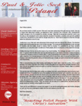 Paul Sock Prayer Letter:  Summer Fruit