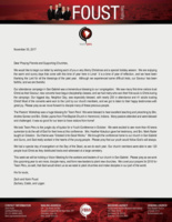 Zach Foust Prayer Letter:  Thanking God for the Blessings of This Past Year
