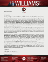 Chris Williams Prayer Letter:  We Have Arrived in Peru!