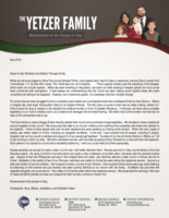Christopher Yetzer Prayer Letter:  Baptisms