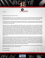 Andy Richey Prayer Letter:  Great Things Are Beginning; What a Great God We Serve!