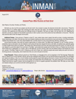 Chad Inman Prayer Letter: Answered Prayer, Bibles Received, and Souls Saved!