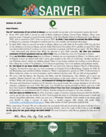 Mike Sarver Prayer Letter: Thanking God for 10 Years!