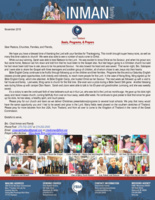 Chad Inman Prayer Letter: Souls, Programs, and Prayers
