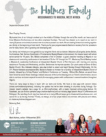 Mark Holmes Prayer Letter: Continued Nigeria Works and Furlough Travels