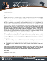 Mshama Kinyonga Prayer Letter: Let's Hear It for the "Clear-Color Team"!