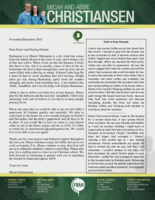 Micah Christiansen Prayer Letter: Spreading the Gospel in 2019