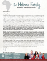Mark Holmes Prayer Letter: Hosting Survey Trips