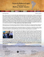 Xavier Lopez Prayer Letter:  Miraculous Answer to Prayer, Living, Breathing Prodigal Son!