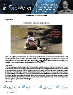 John Hays Prayer Letter: Changing the World One Drop at a Time