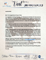 Charlie Vest Prayer Letter:  Thankful for Every Passing Day I Have to Serve the Lord