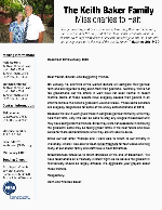 Keith Baker Prayer Letter:  Pray for Haiti