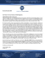 Phillip Powless Prayer Letter: A Blessed New Year 2021 to Each of You!