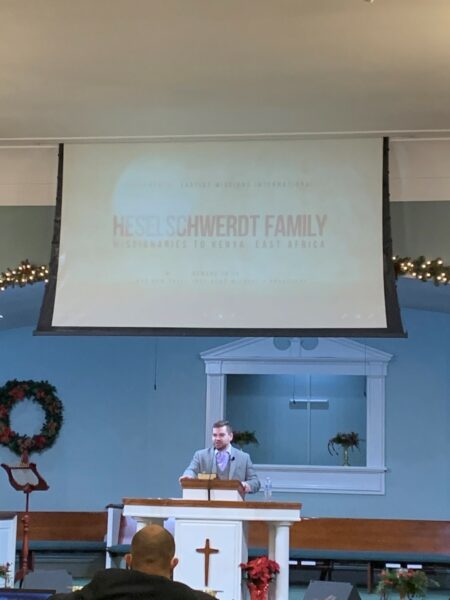 FBMI Missionary Brandon Heselschwerdt Prayer Letter Picture