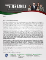 Christopher and Amy Yetzer Prayer Letter: Soul Winning and a New Family Picture