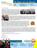 Brian and Liesl George Prayer Letter: Our National Conference
