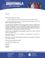 Angel and Noemi Lopez Prayer Letter: Blessings of the Year
