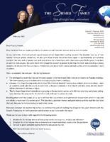 Dan and Lana Siemer Prayer Letter: A Wonderful Time of the Year!