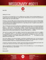 Missionary #6011 Prayer Letter: Christmas in Taiwan