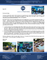 Eddie and Sindy Arold Prayer Letter: Escorted by the King's Guard to Minister in the Schools