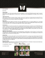 Jerry and Rachel Wyatt III Prayer Letter: 20th Anniversary Service