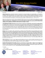 James and Linda Belisle Prayer Letter: God's Word Changes Lives