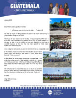 Angel and Noemi Lopez Prayer Letter: Evangelistic Crusades