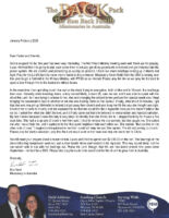 Ron and Laura Back Prayer Letter: The Beginnings of Two New Ministries