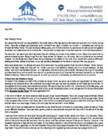 Annabel de Vallejo Children's Home Prayer Letter: Blessings 