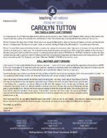 Carolyn Tutton Prayer Letter:  TAN Takes a Leap Forward!