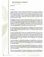 Corey and Elizabeth McDonald Prayer Letter: Youth Rally