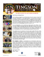 Garry and Mindy Tingson Prayer Letter: The Ebb and Flow of the Last Couple of Months