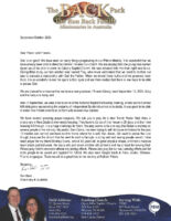 Ron and Laura Back Prayer Letter: Prison Ministry Progressing!