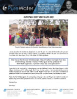John Hays Prayer Letter: Pure Water for All!