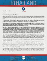 Team Thailand Update: Many Blessings