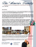 Andres and Dora Amoros Prayer Letter: Missions Through the Local Church