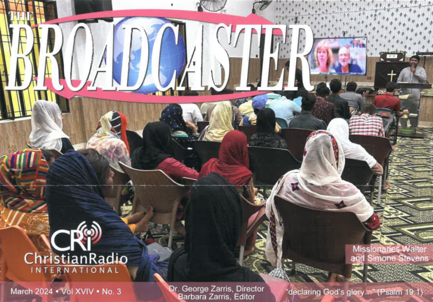 FBMI Missionary George Zarris/CRI Prayer Letter Picture