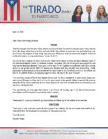 Roberto and Angela Tirado Prayer Letter: Special Children's Service