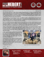 Brian and Liz Hebert Prayer Letter: Springing Forward