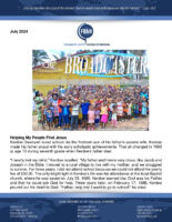 George and Barb Zarris Prayer Letter: Helping My People Find Jesus