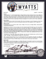 Jerry and Rachel Wyatt III Prayer Letter: 10th Annual Stadium Crusade